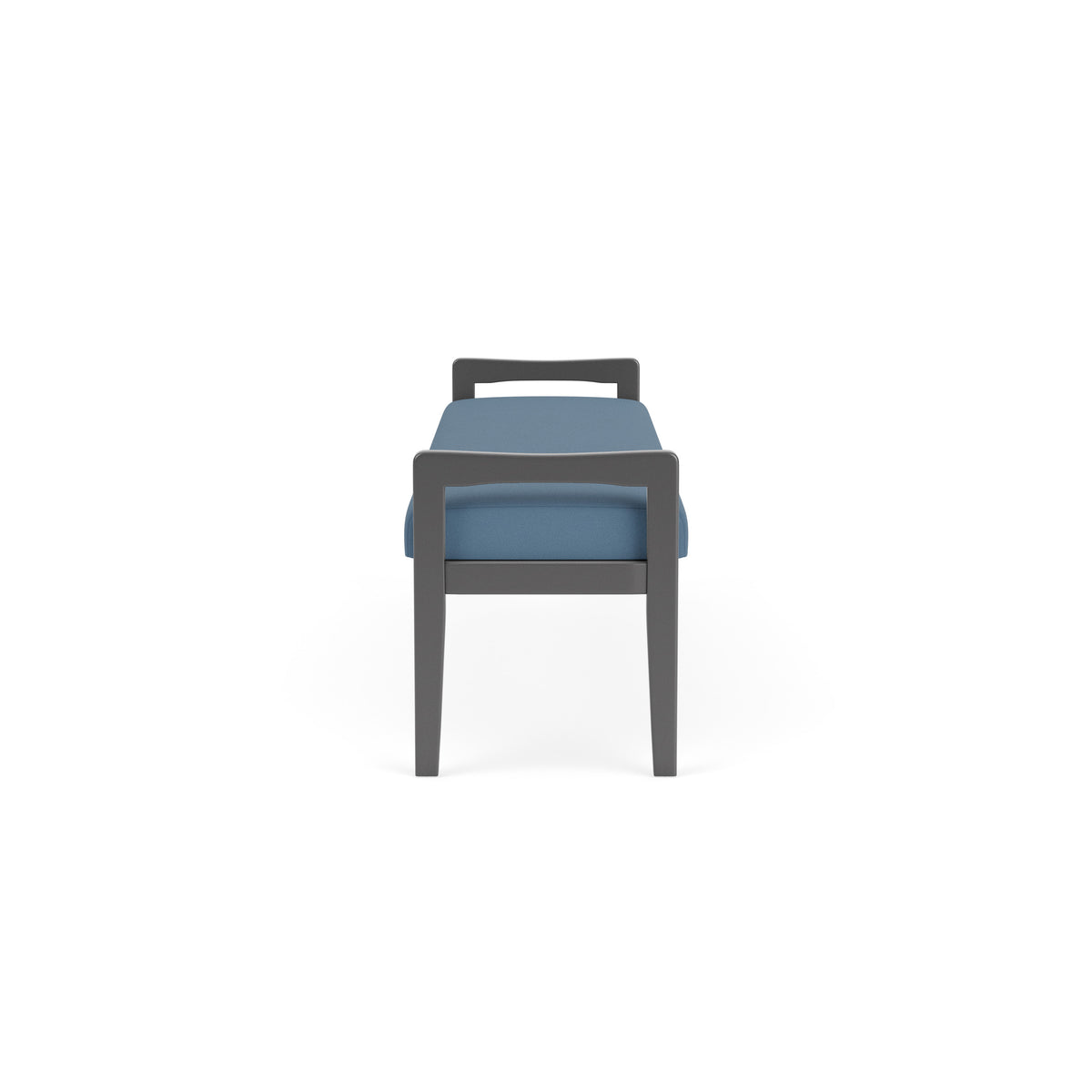 Weston Waiting Reception 3 Seat Bench Wood Frame