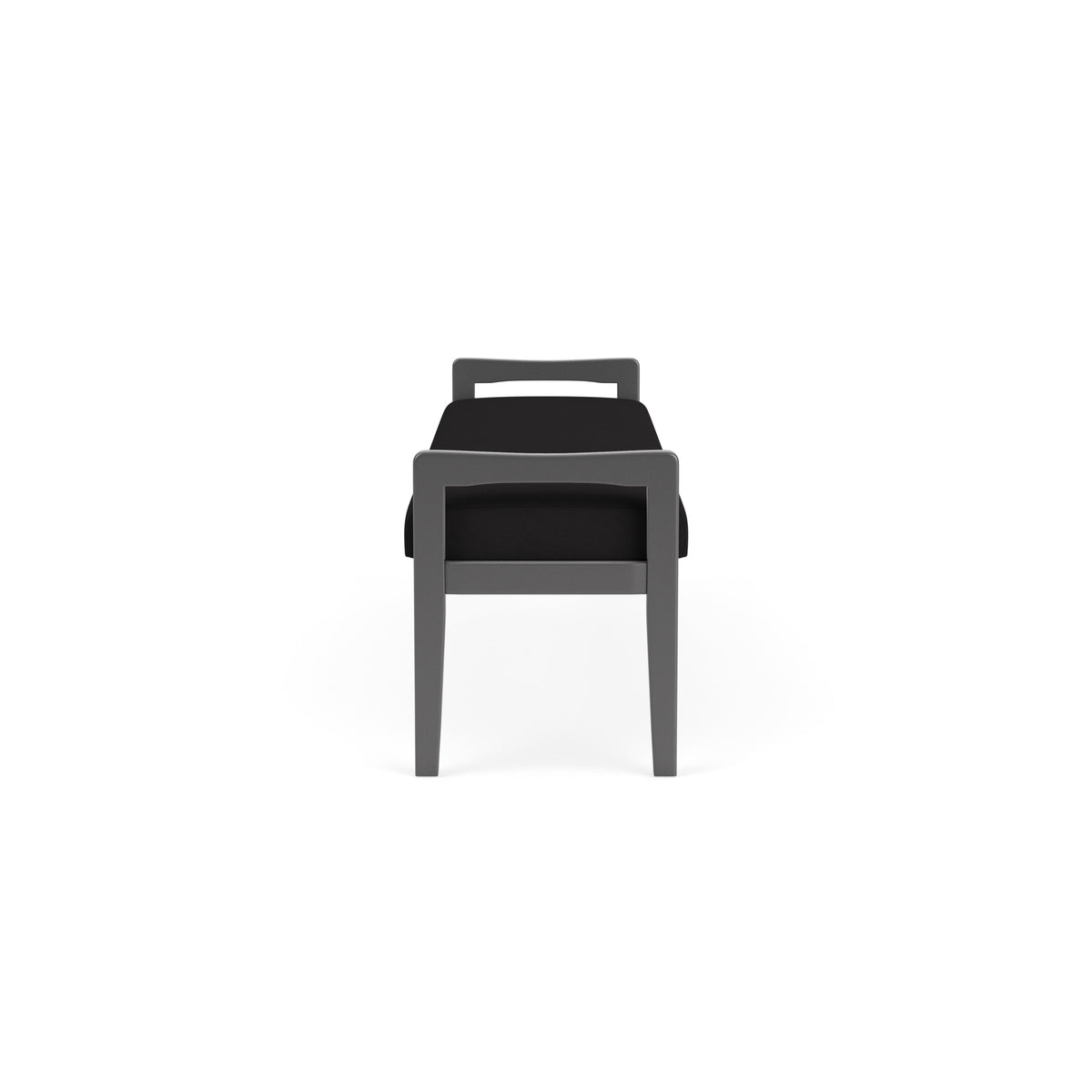 Weston Waiting Reception 3 Seat Bench Wood Frame