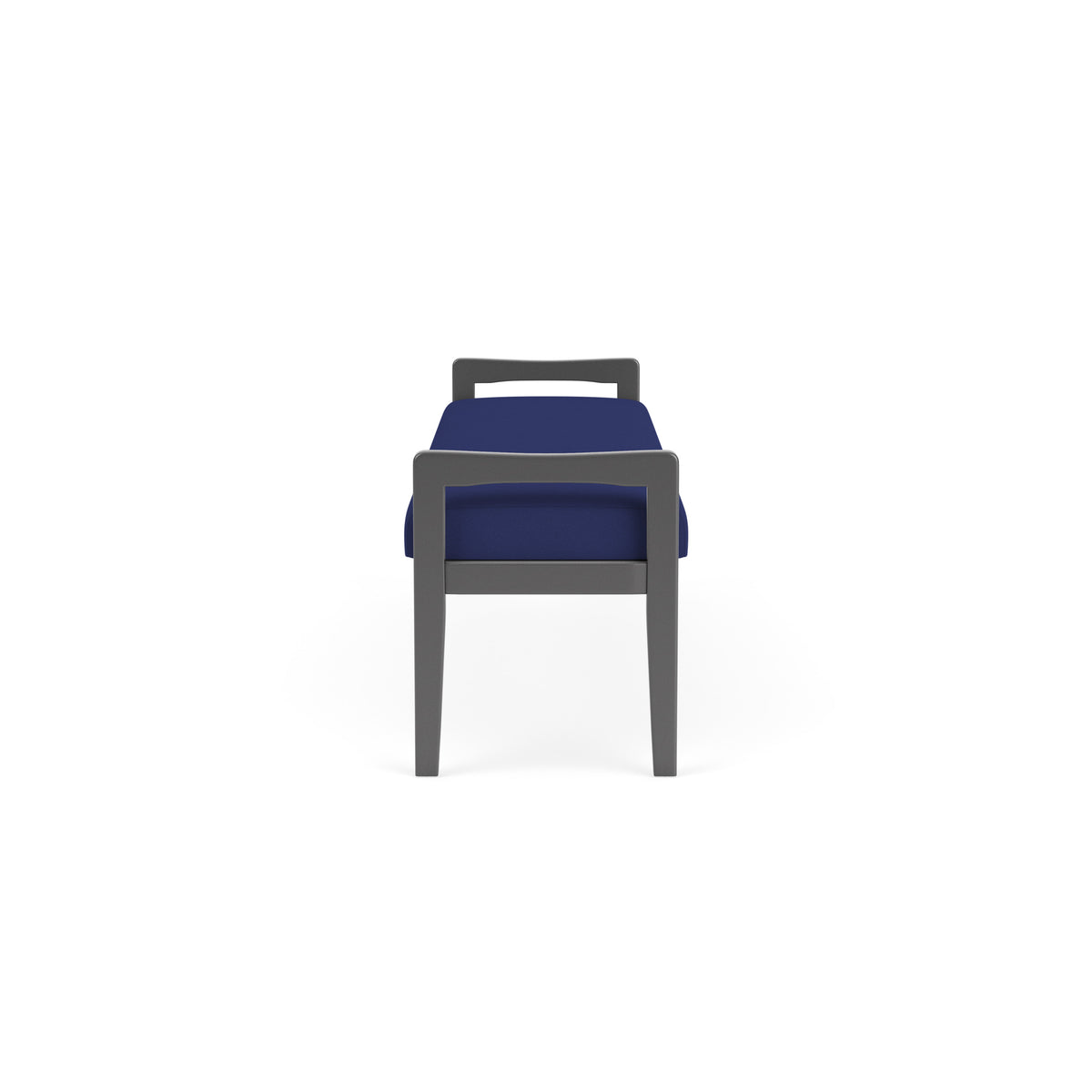 Weston Waiting Reception 3 Seat Bench Wood Frame