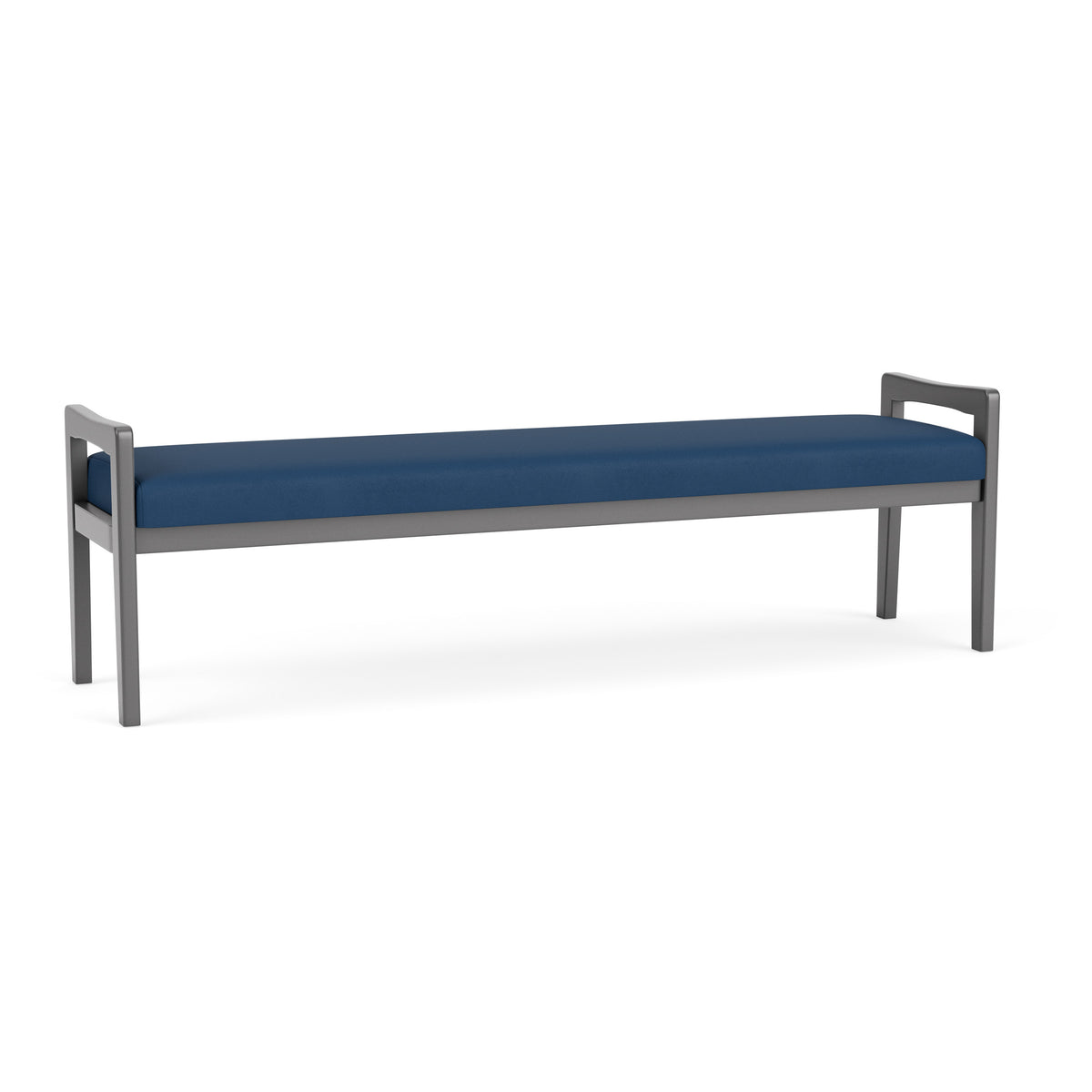 Weston Waiting Reception 3 Seat Bench Wood Frame