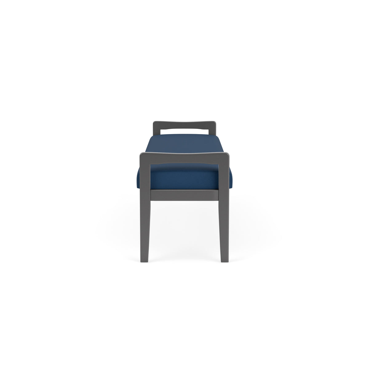 Weston Waiting Reception 3 Seat Bench Wood Frame