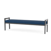 Weston Waiting Reception 3 Seat Bench Wood Frame