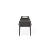 Weston Waiting Reception 3 Seat Bench Wood Frame