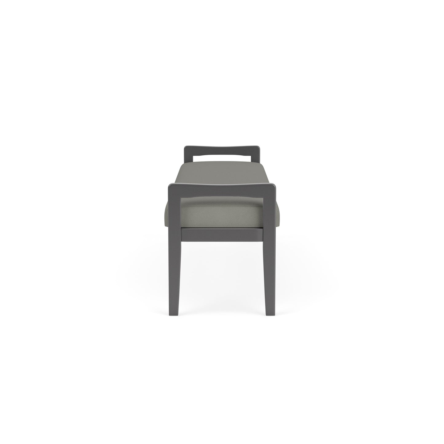 Weston Waiting Reception 3 Seat Bench Wood Frame