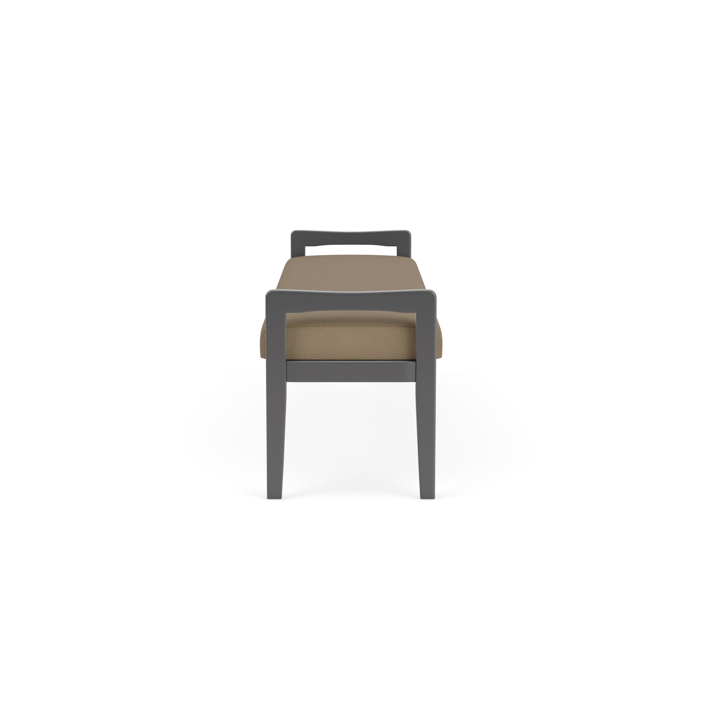 Weston Waiting Reception 3 Seat Bench Wood Frame