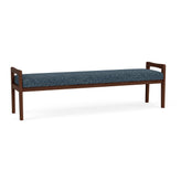 Weston Waiting Reception 3 Seat Bench Wood Frame