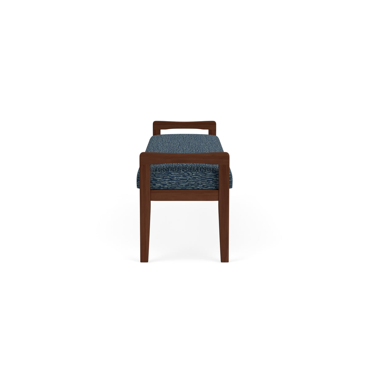 Weston Waiting Reception 3 Seat Bench Wood Frame