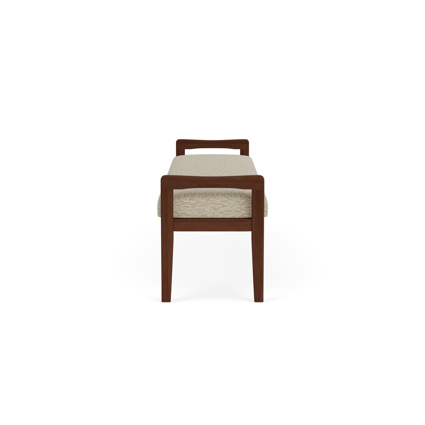 Weston Waiting Reception 3 Seat Bench Wood Frame