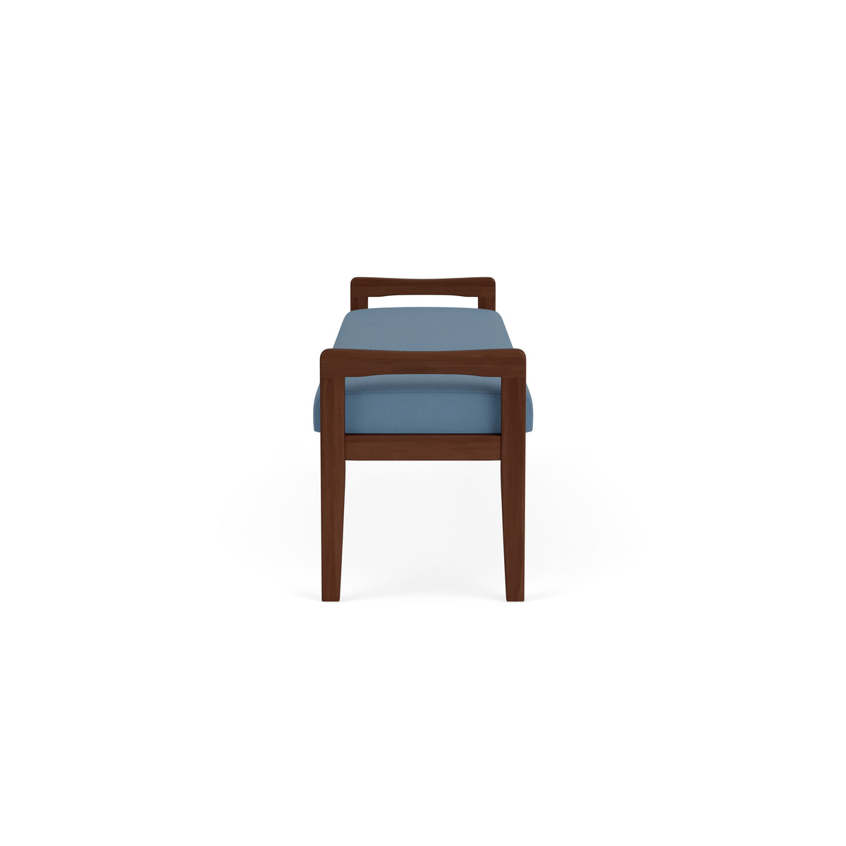 Weston Waiting Reception 3 Seat Bench Wood Frame