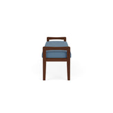 Weston Waiting Reception 3 Seat Bench Wood Frame