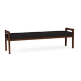 Weston Waiting Reception 3 Seat Bench Wood Frame