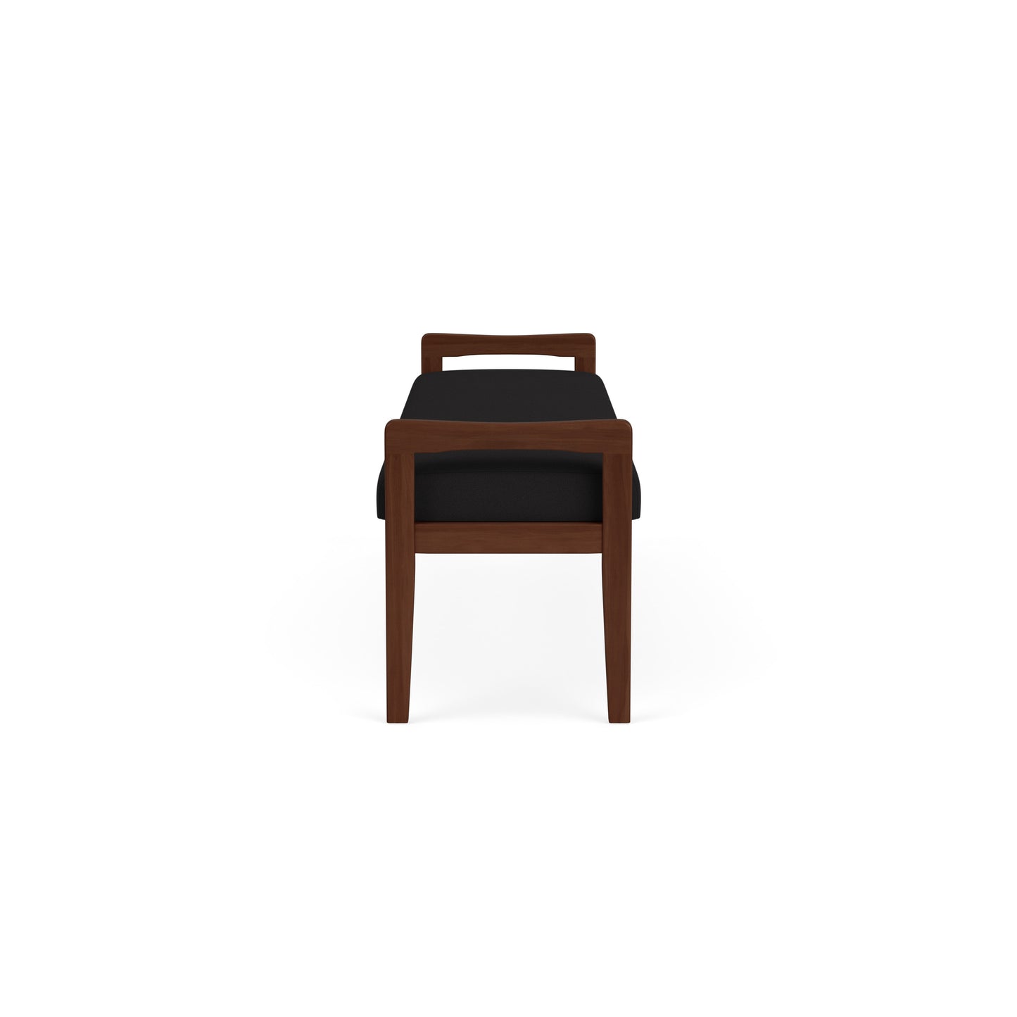 Weston Waiting Reception 3 Seat Bench Wood Frame