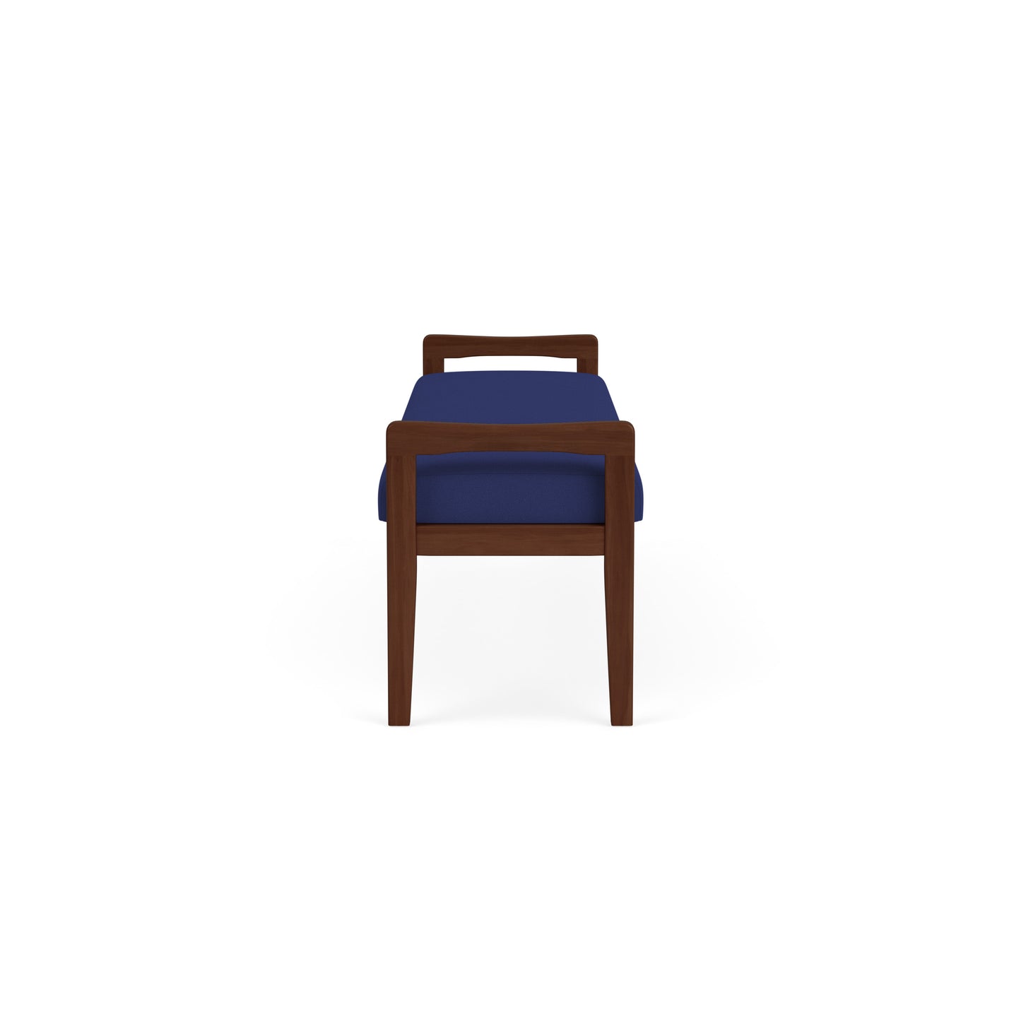 Weston Waiting Reception 3 Seat Bench Wood Frame