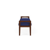 Weston Waiting Reception 3 Seat Bench Wood Frame