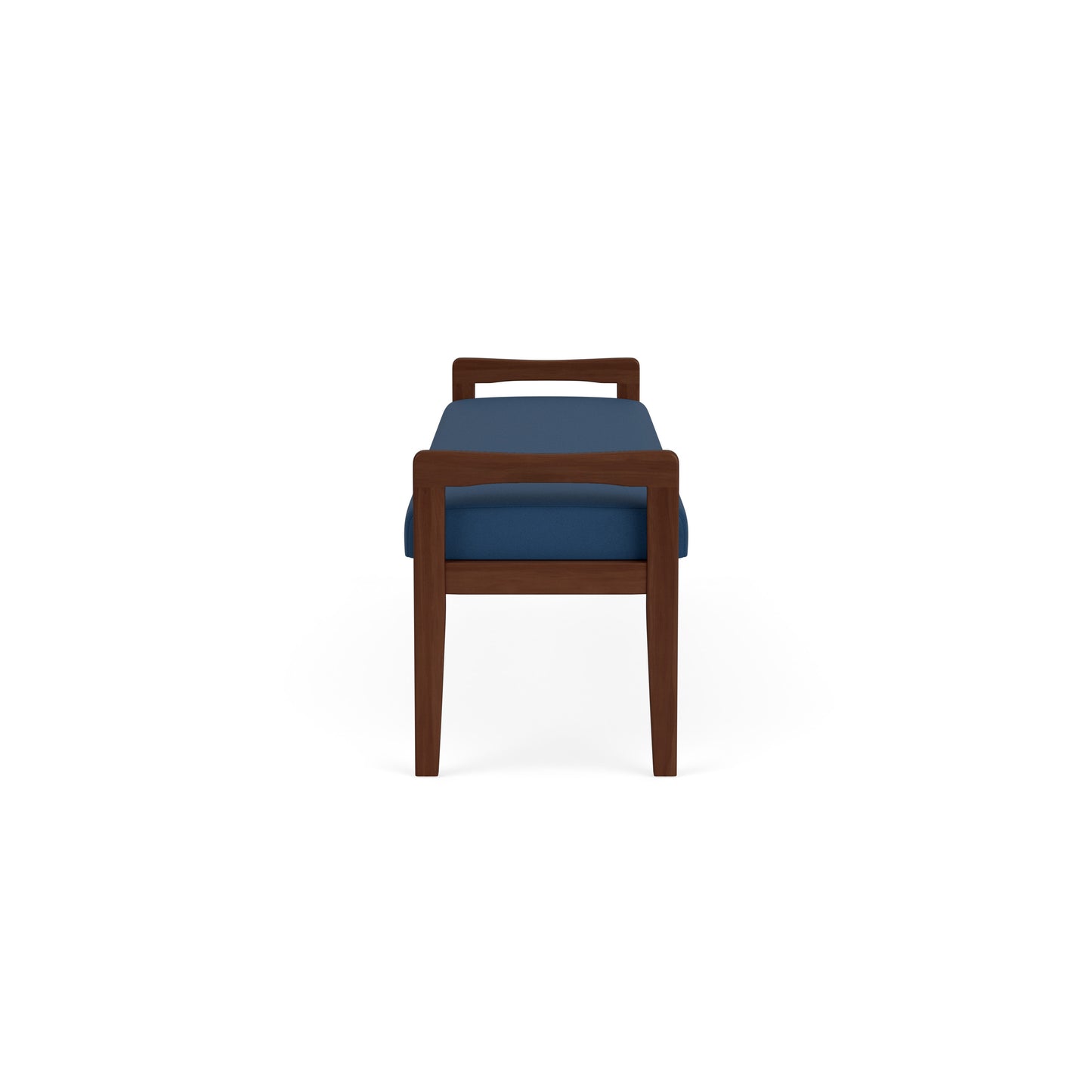Weston Waiting Reception 3 Seat Bench Wood Frame