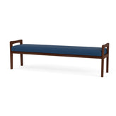Weston Waiting Reception 3 Seat Bench Wood Frame
