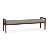 Weston Waiting Reception 3 Seat Bench Wood Frame