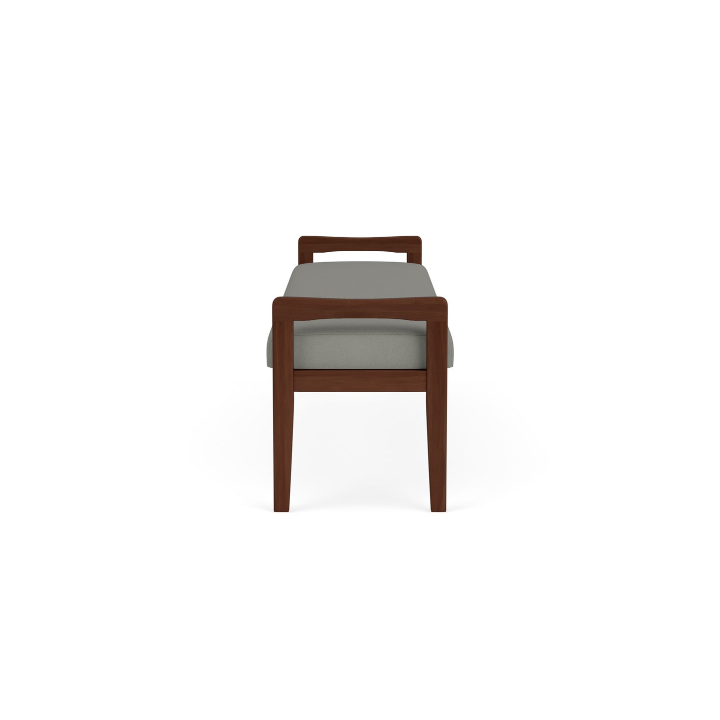 Weston Waiting Reception 3 Seat Bench Wood Frame