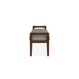 Weston Waiting Reception 3 Seat Bench Wood Frame