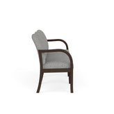 Weston Waiting Reception 3 Seat Tandem Seating Wood Frame No Center Arms