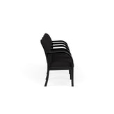 Weston Waiting Reception 4 Seat Tandem Seating Wood Frame