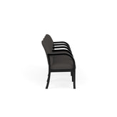 Weston Waiting Reception 4 Seat Tandem Seating Wood Frame