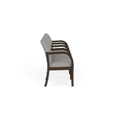 Weston Waiting Reception 4 Seat Tandem Seating Wood Frame