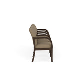 Weston Waiting Reception 4 Seat Tandem Seating Wood Frame