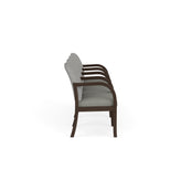 Weston Waiting Reception 4 Seat Tandem Seating Wood Frame