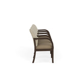 Weston Waiting Reception 4 Seat Tandem Seating Wood Frame