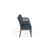 Weston Waiting Reception 4 Seat Tandem Seating Wood Frame