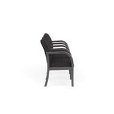 Weston Waiting Reception 4 Seat Tandem Seating Wood Frame