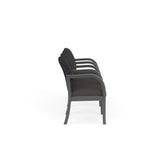 Weston Waiting Reception 4 Seat Tandem Seating Wood Frame