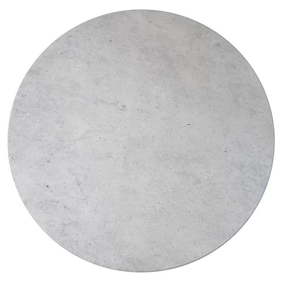 White Limestone Pattern Powder Coated MDF Indoor Table Tops