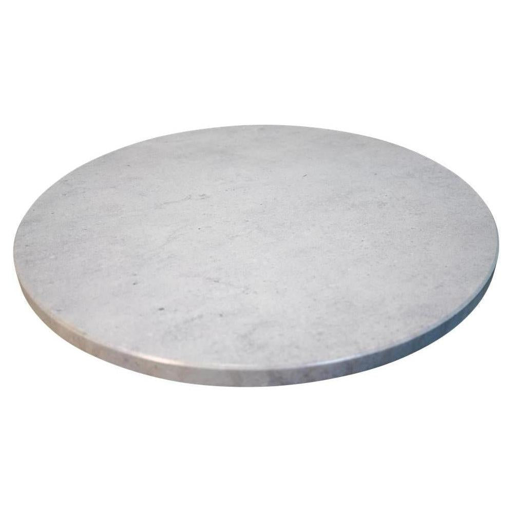 White Limestone Pattern Powder Coated MDF Indoor Table Tops