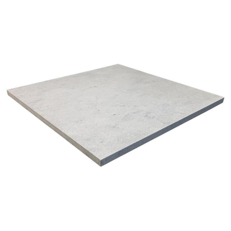 White Limestone Pattern Powder Coated MDF Indoor Table Tops