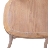 Advantage X-Back Chair with Hand Stained Medium White Grain Finish