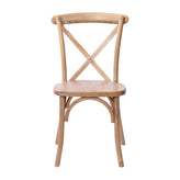 Advantage X-Back Chair with Hand Stained Medium White Grain Finish
