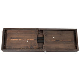HERCULES 40'' x 12'' Mahogany Solid Pine Folding Farm Bench