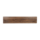HERCULES 60" x 12" Antique Rustic Commercial Antique Solid Pine Farmhouse Folding Bench with Foldable Locking Legs