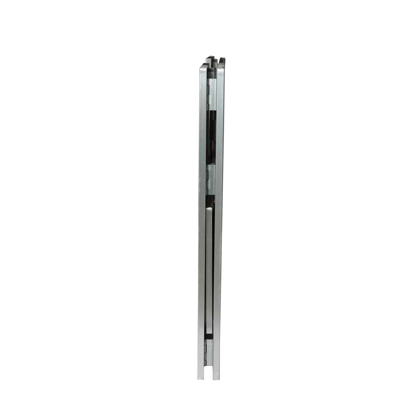 Amara 4' Slate Gray Laminate Foldable Bar - Portable Event Bar