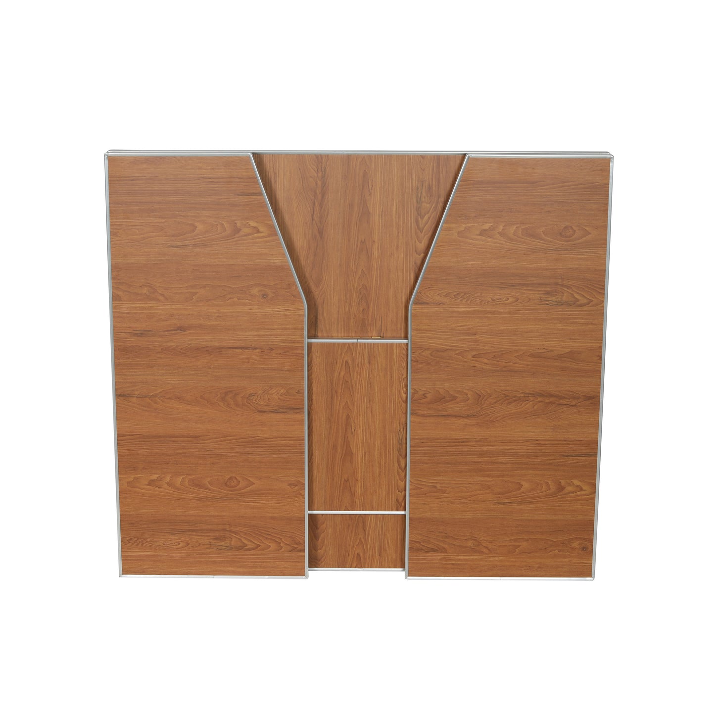 Amara 4' Maple Woodgrain Laminate Foldable Bar - Portable Event Bar