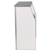 Amara 4' White Laminate Foldable Bar - Portable Event Bar
