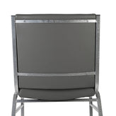 HERCULES Heavy Duty Gray Vinyl Stack Chair