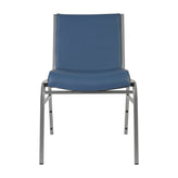 HERCULES Heavy Duty Navy Vinyl Stack Chair