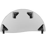 Wren Mobile 47.5" Half Circle Wave Flexible Collaborative Oak Laminate Activity Table - Standard Height Adjustable Legs