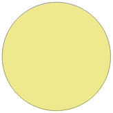 Wren Mobile 60'' Round Yellow Thermal Laminate Activity Table - Standard Height Adjustable Legs