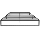 Lana 14 Inch Metal Platform Bed Frame - No Box Spring Needed with Steel Slat Support and Quick Lock Functionality (King)