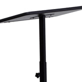 Mysta Adjustable Height Metal Lectern in Mahogany