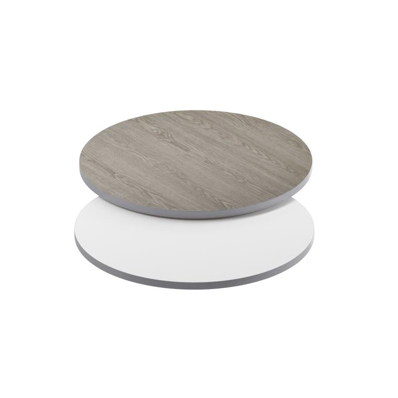 Glenbrook Table Top with White or Gray Reversible Laminate Top